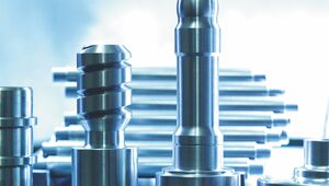 CNC turning can produce parts with complicated shapes, automatically.